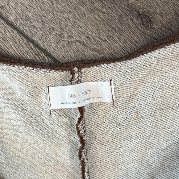 Oak + Fort romper jumpsuit Size large - Picture 3 of 4